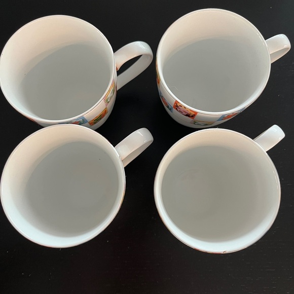 Coffee Mug Set Andy Warhol Marilyn Monroe Block Set of 4 NIB WMM332 - Picture 3 of 6